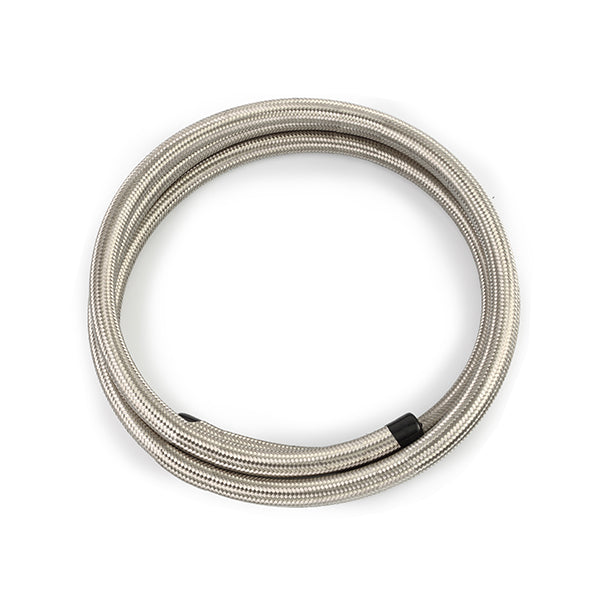 Mishimoto Braided -6AN 10Ft. Hose - Stainless