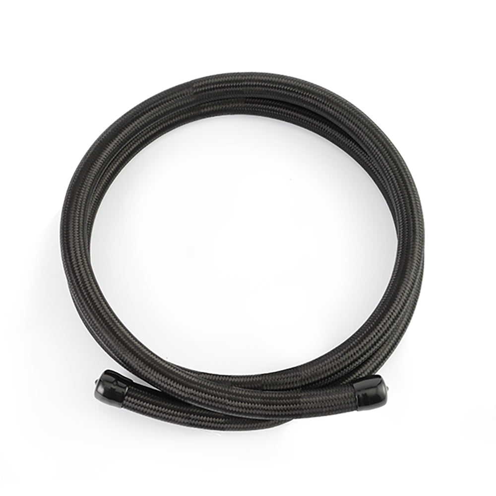 Mishimoto Braided -6AN 6Ft. Hose - Black Nylon
