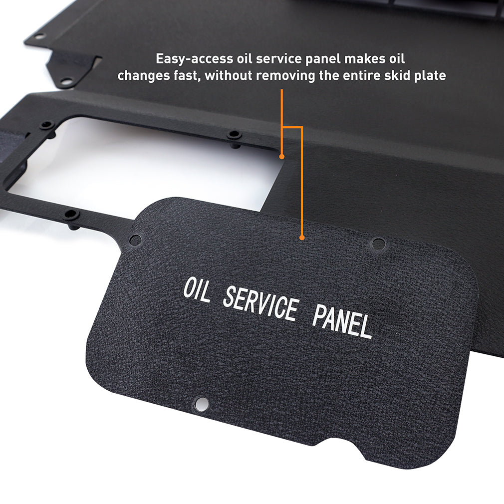 Mishimoto Engine Skid Plate - Wrinkle Black