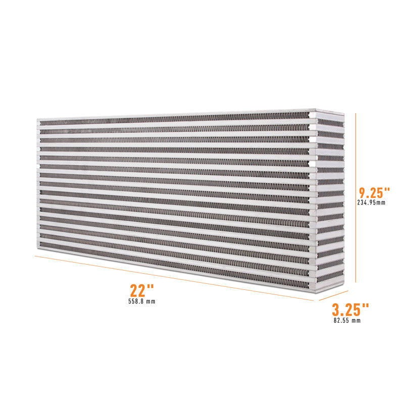 Mishimoto Universal Air-to-Air Race Intercooler Core - 22.00" x 9.25" x 3.25"