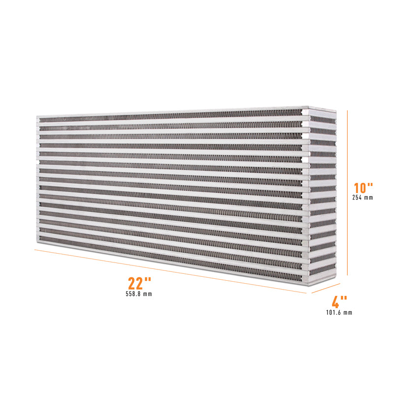 Mishimoto Universal Air-to-Air Race Intercooler Core - 22.00" x 10.00" x 4.00"