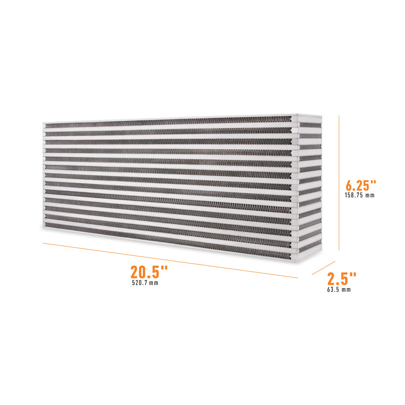 Mishimoto Universal Air-to-Air Race Intercooler Core - 20.50" x 6.25" x 2.50"