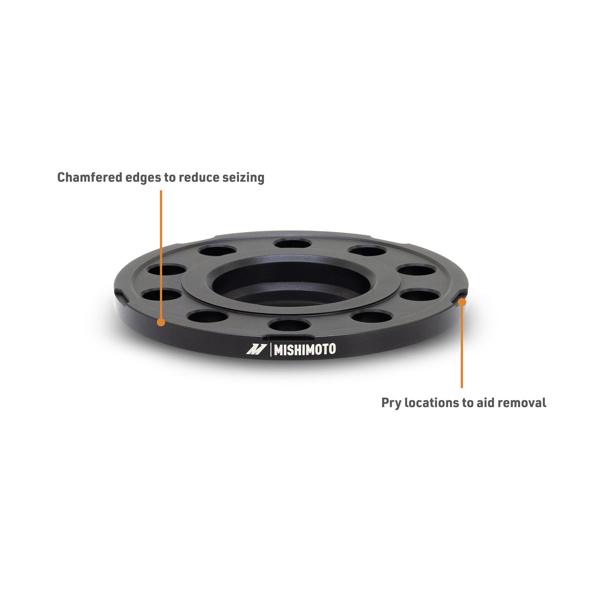 Mishimoto Wheel Spacers (5x120 PCD/72.6 CB/M14)