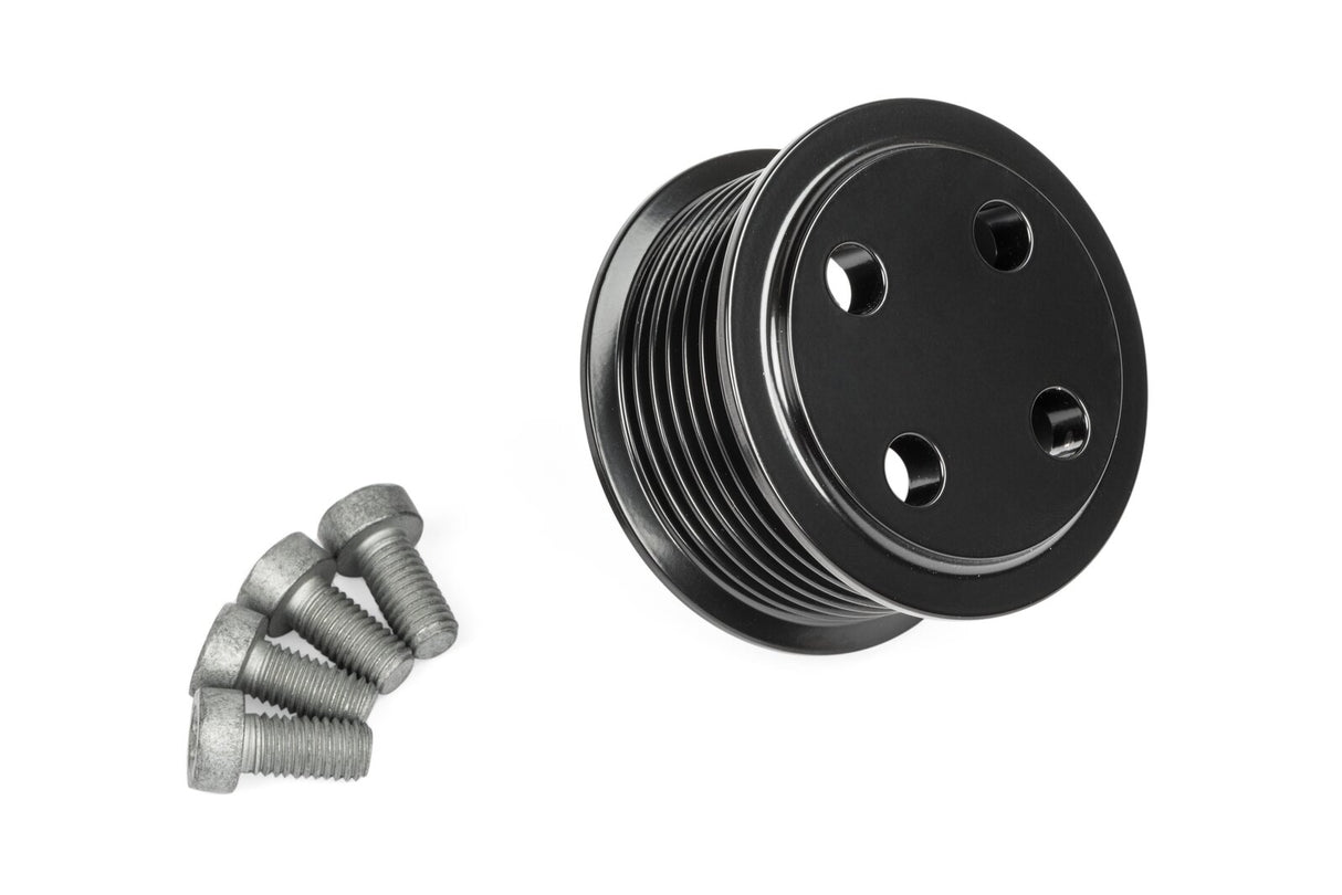 APR Supercharger Drive and Crank Pulley with Belt Bolt on