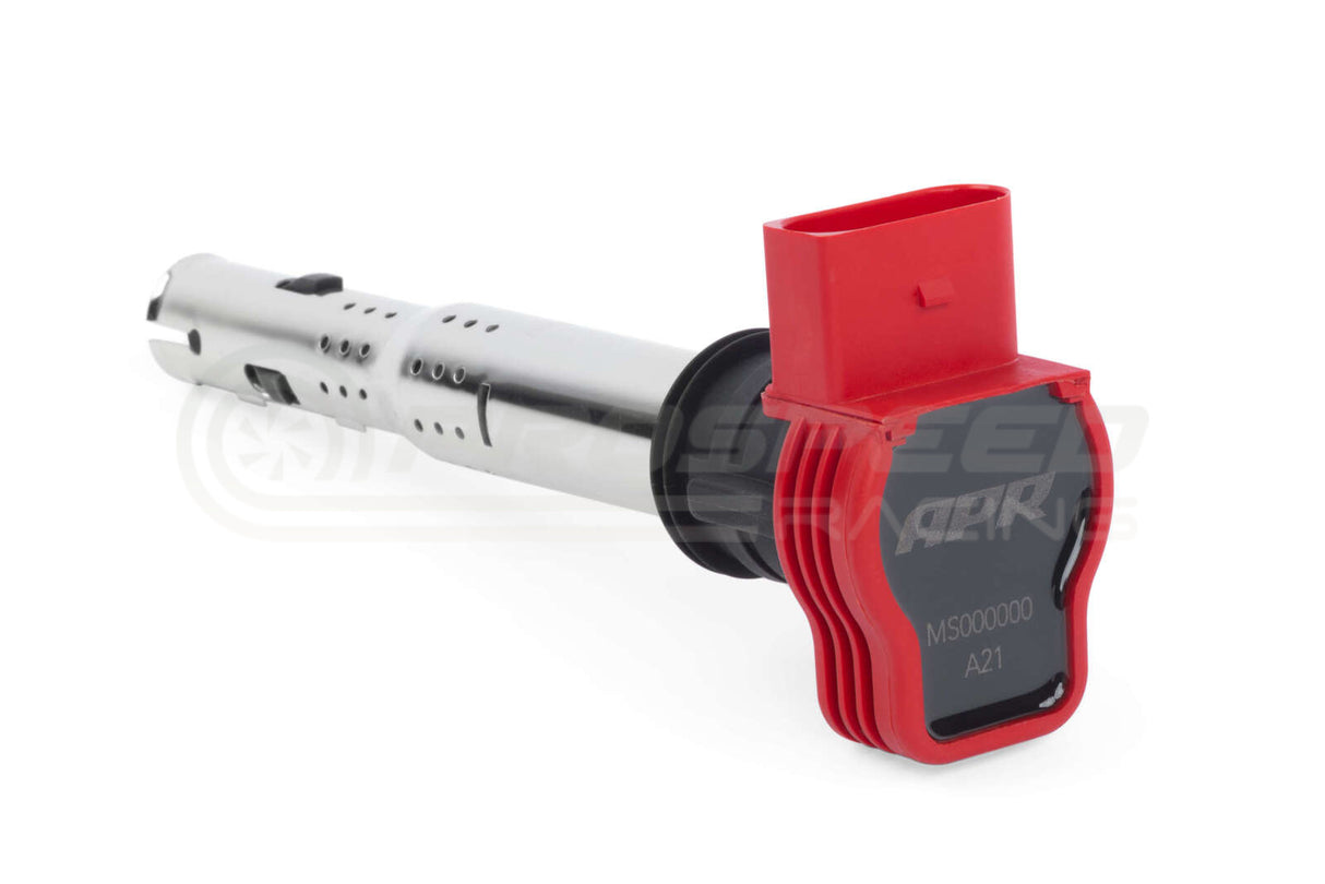 APR R8/PQ35 Style Ignition Coil Pack Red SINGLE - Audi/Volkswagen (2.0 TFSI) MS100208 | Pro Speed