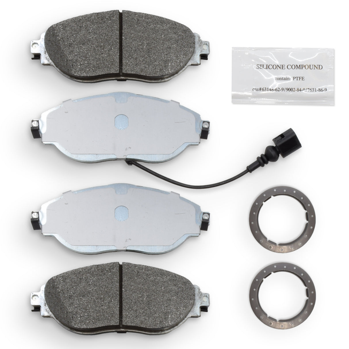 NRS Heavy Duty Semi Metallic Brake Pads VW Golf Mk 7 R/Audi S3 Quattro (8VI) 4x4 Heavy Duty Brake Pads (Front) NRS-D1633-XD