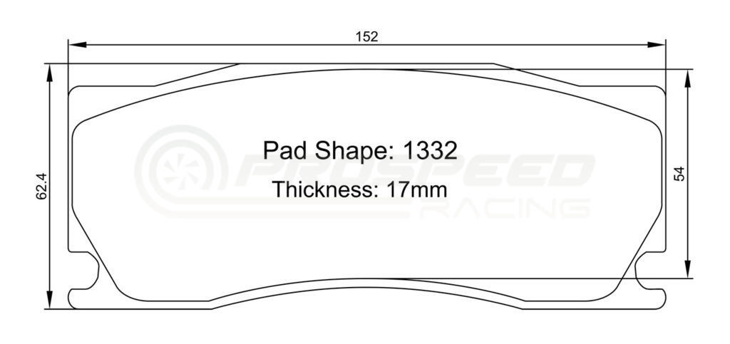Paragon P2 Road & Track Brake Pads