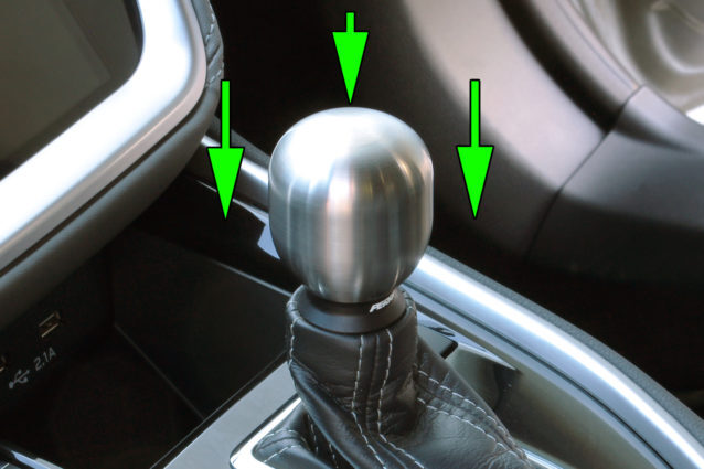 Perrin Stainless Steel Barrel Shift Knob
