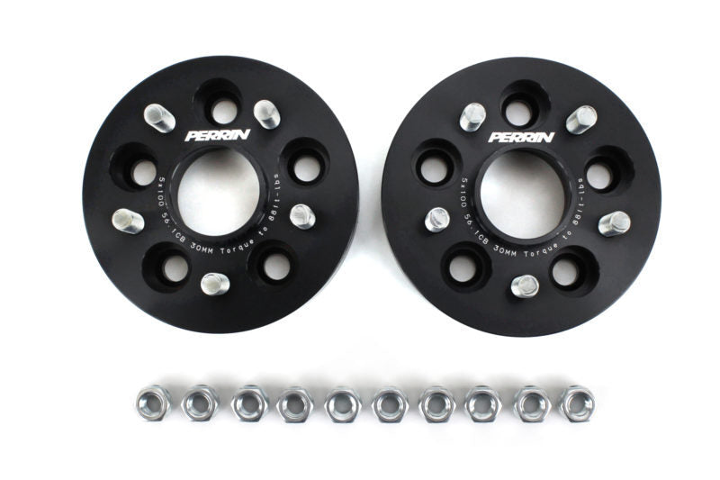 Perrin 30mm Wheel Spacers DRM Style Black