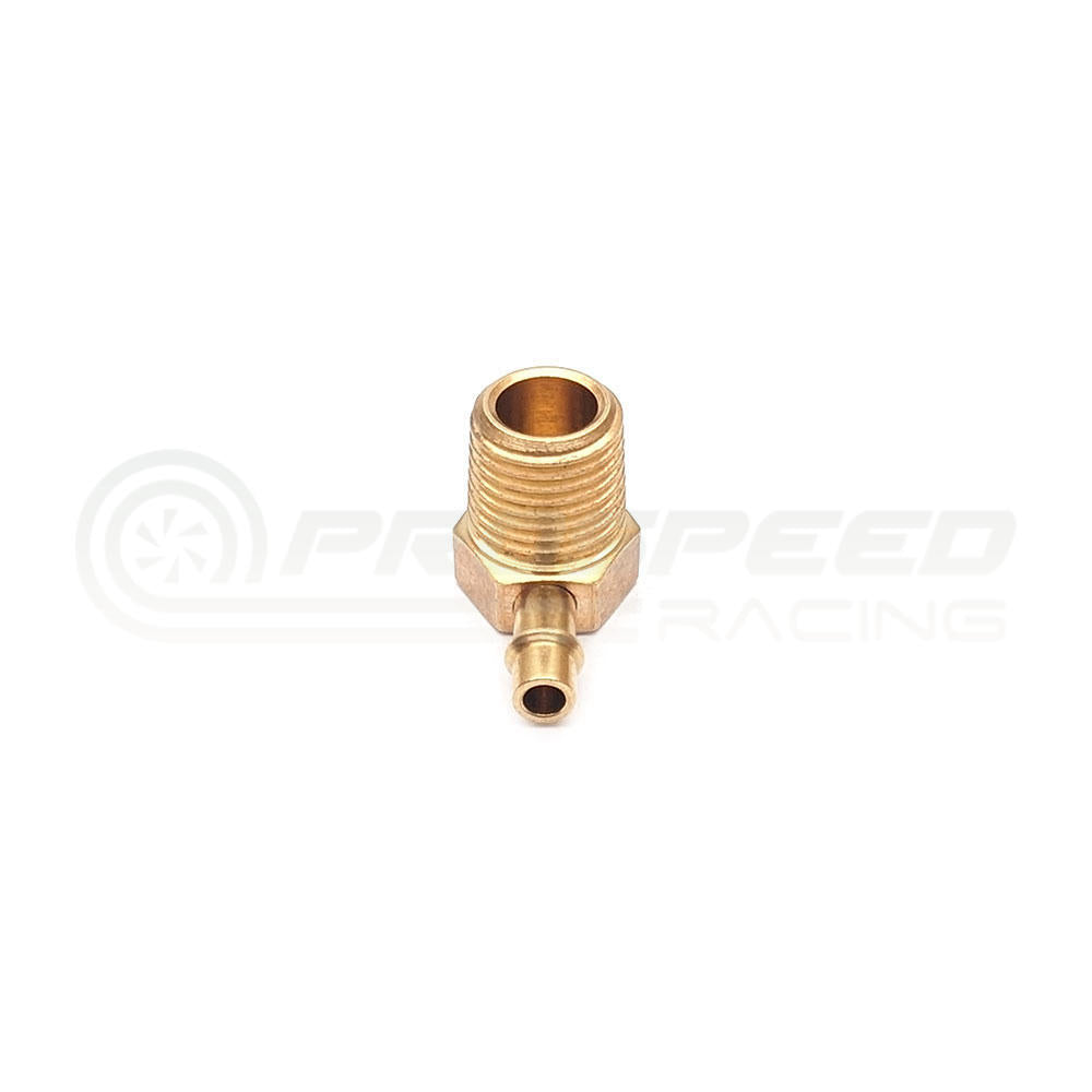 Brass 1/8" NPT 90 Degree 3mm Hose Barb Fitting