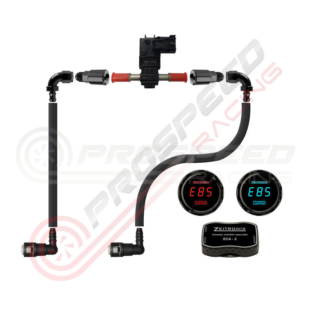 PSR/Raceworks/Zeitronix Flex Fuel Kit w/Pushlock Hose - Ford Focus RS LZ 16-17 | Pro Speed Racing