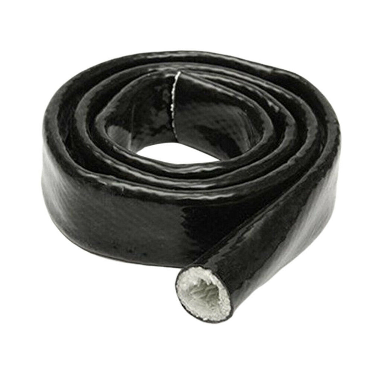 PSR Silicone Outer Hose Heat Sleeve Black - 30mm ID/Per Metre