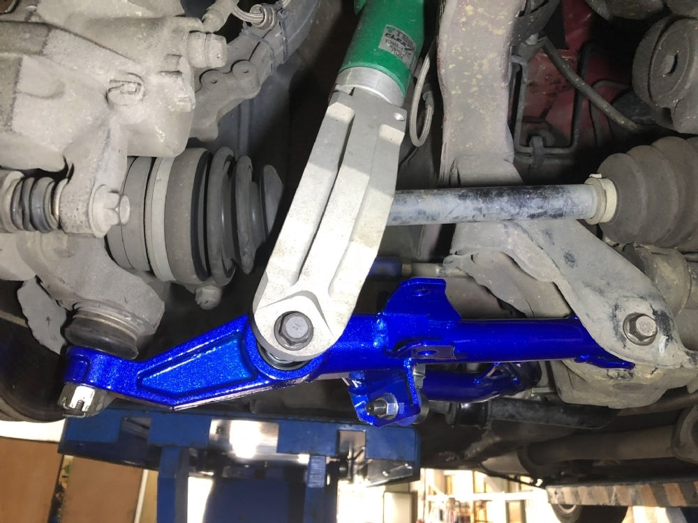 Hardrace Front Tubular Lower Control Arm Set w/Rubber Bush