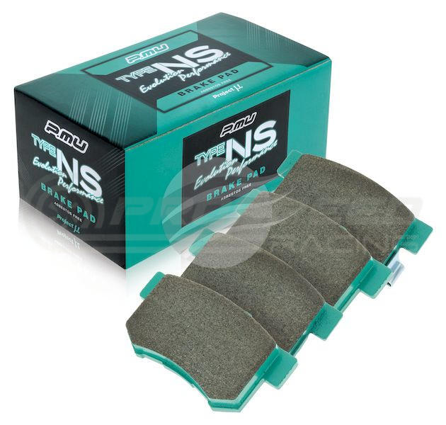 Project Mu NS-EP Rear Brake Pads - Honda S2000/Civic Type-R EP3/Civic ES/Integra Type-R R389-NS-EP