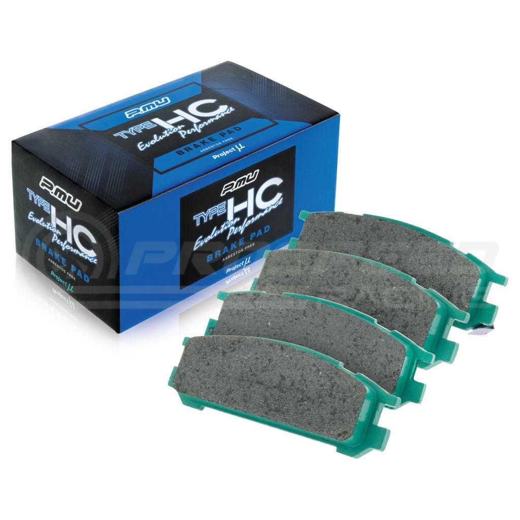 Project Mu HC EP Rear Brake Pads - Subaru WRX STI 94-00/Impreza/Liberty R910-HC-EP | Pro Speed