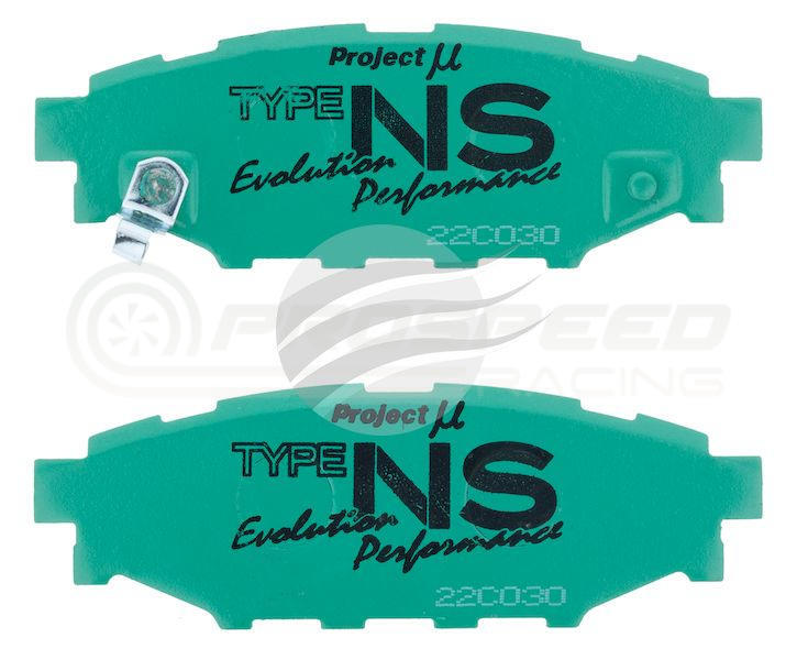 Project Mu NS EP Rear Brake Pads - Subaru WRX 08-14/Impreza/Forester/Liberty/Toyota 86 GT