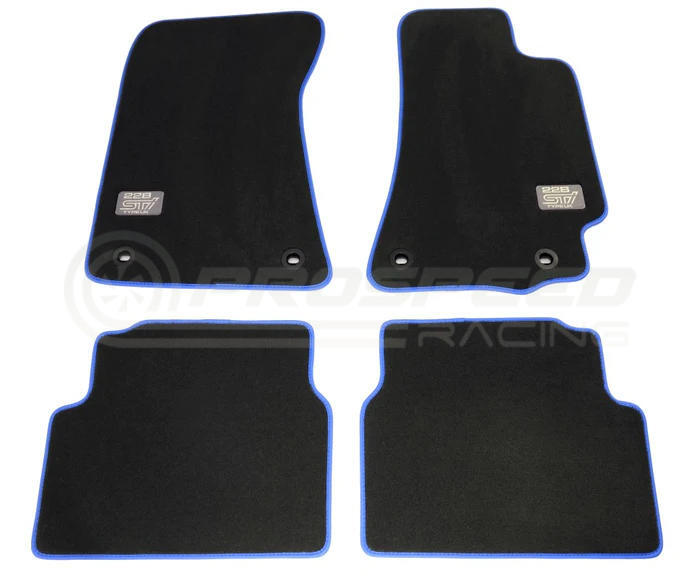 Roger Clark Motorsport 22B "Type UK" Luxury Car Floor Mat Set Front/Rear