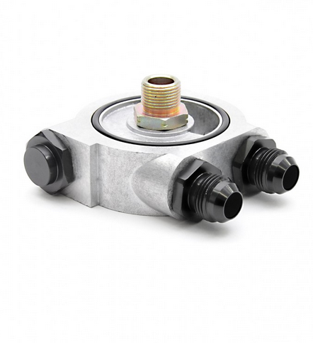 Roger Clark Motorsport Oil Cooler Kit Thermostatic Black Core
