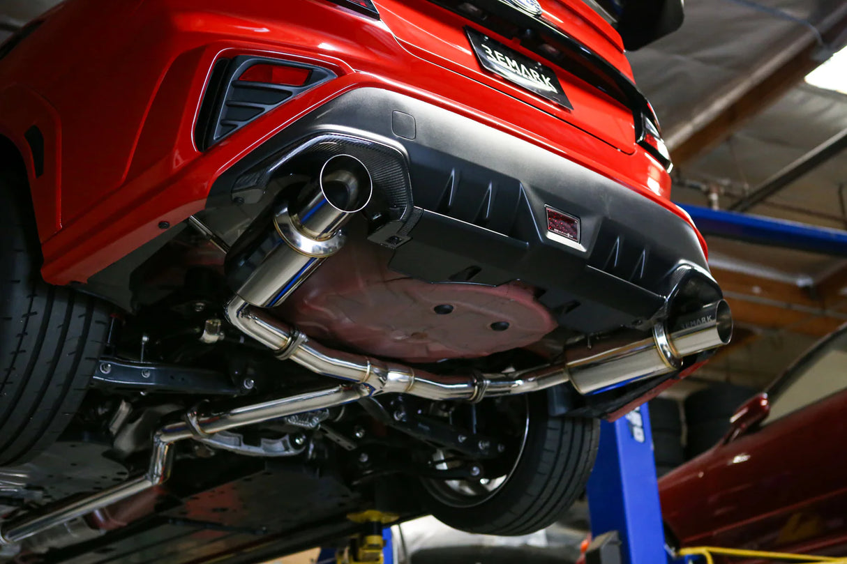 Remark R1-Spec Dual Non-Resonated Cat Back Exhaust System