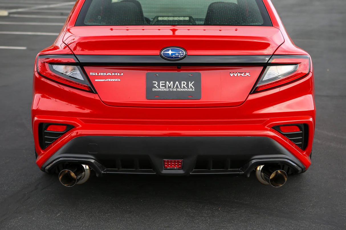 Remark R1-Spec Dual Non-Resonated Cat Back Exhaust System