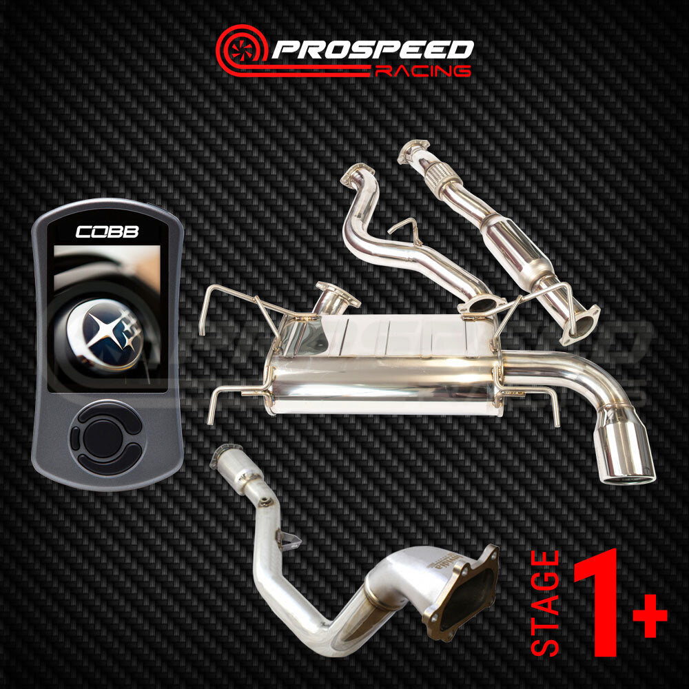 Stage 2 Pack: Cobb Accessport/Invidia Q300 Turbo Back - Subaru WRX 08-10 (Hatch) | Pro Speed Racing