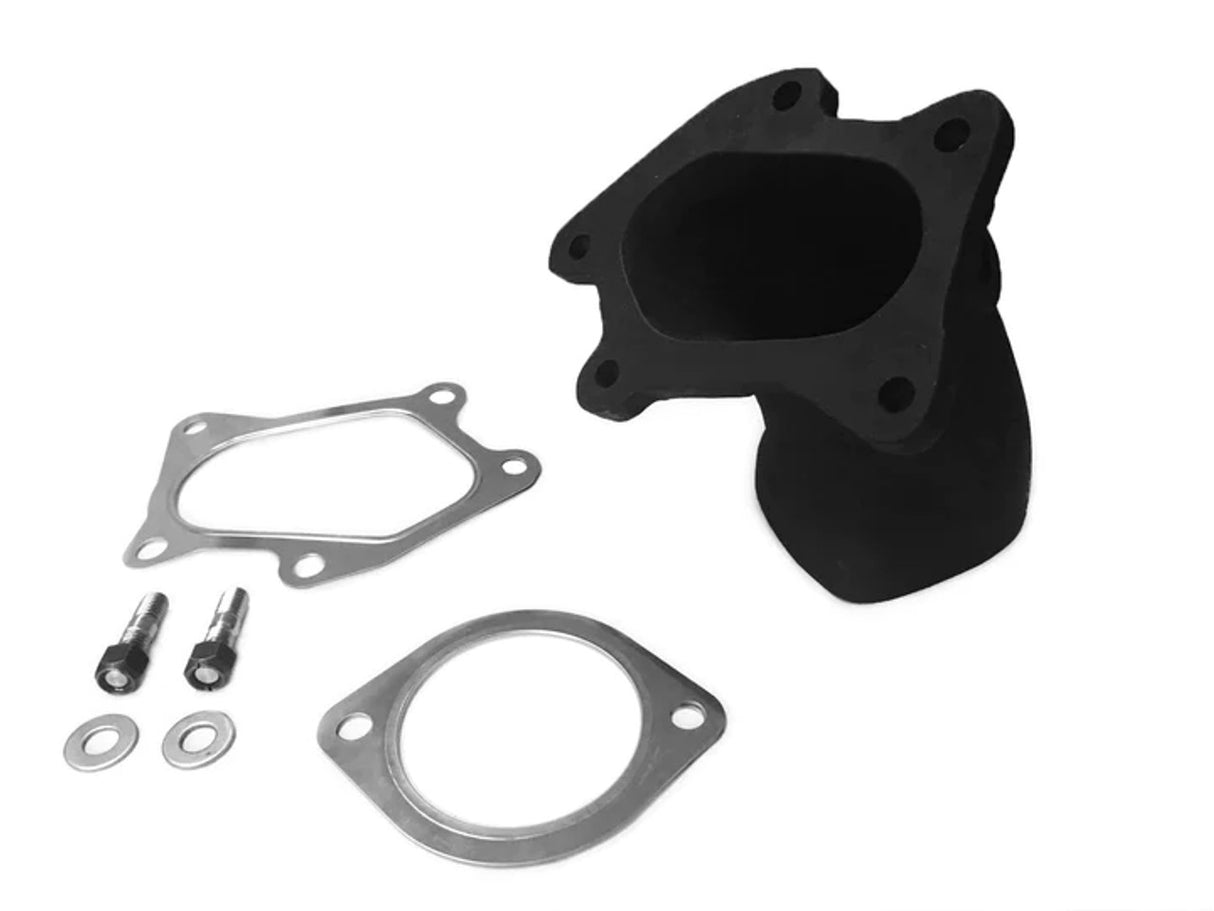 AVO 3" Catless Down Pipe - Twin Scroll