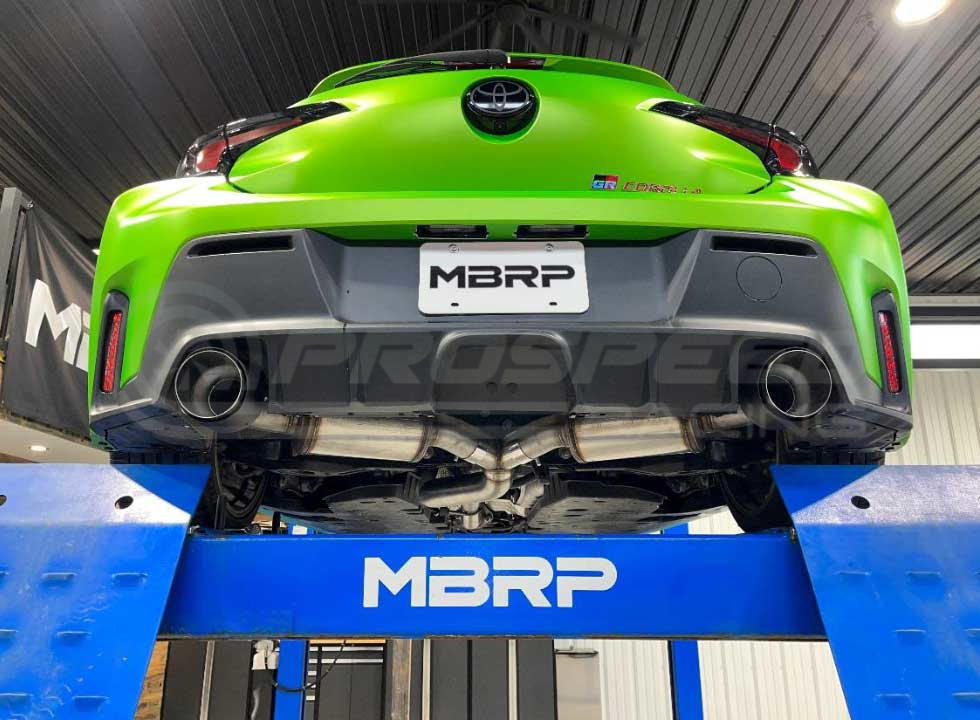 MBRP 3" Stainless Steel Cat Back Exhaust w/Dual Split Carbon Fibre Tips