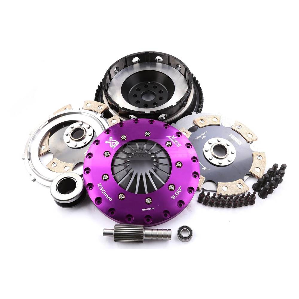 Xtreme 230mm Twin Plate Solid Ceramic Clutch Kit incl. SMF