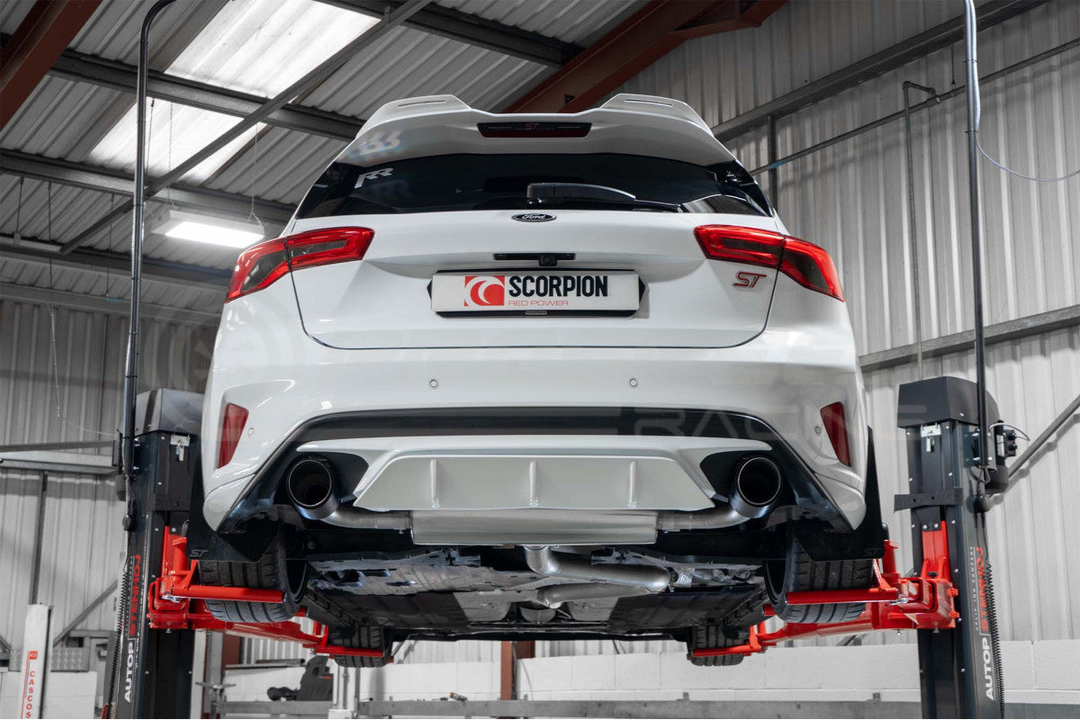 Scorpion Exhaust 3" Cat Back Exhaust w/Ascari Carbon Fibre Tips