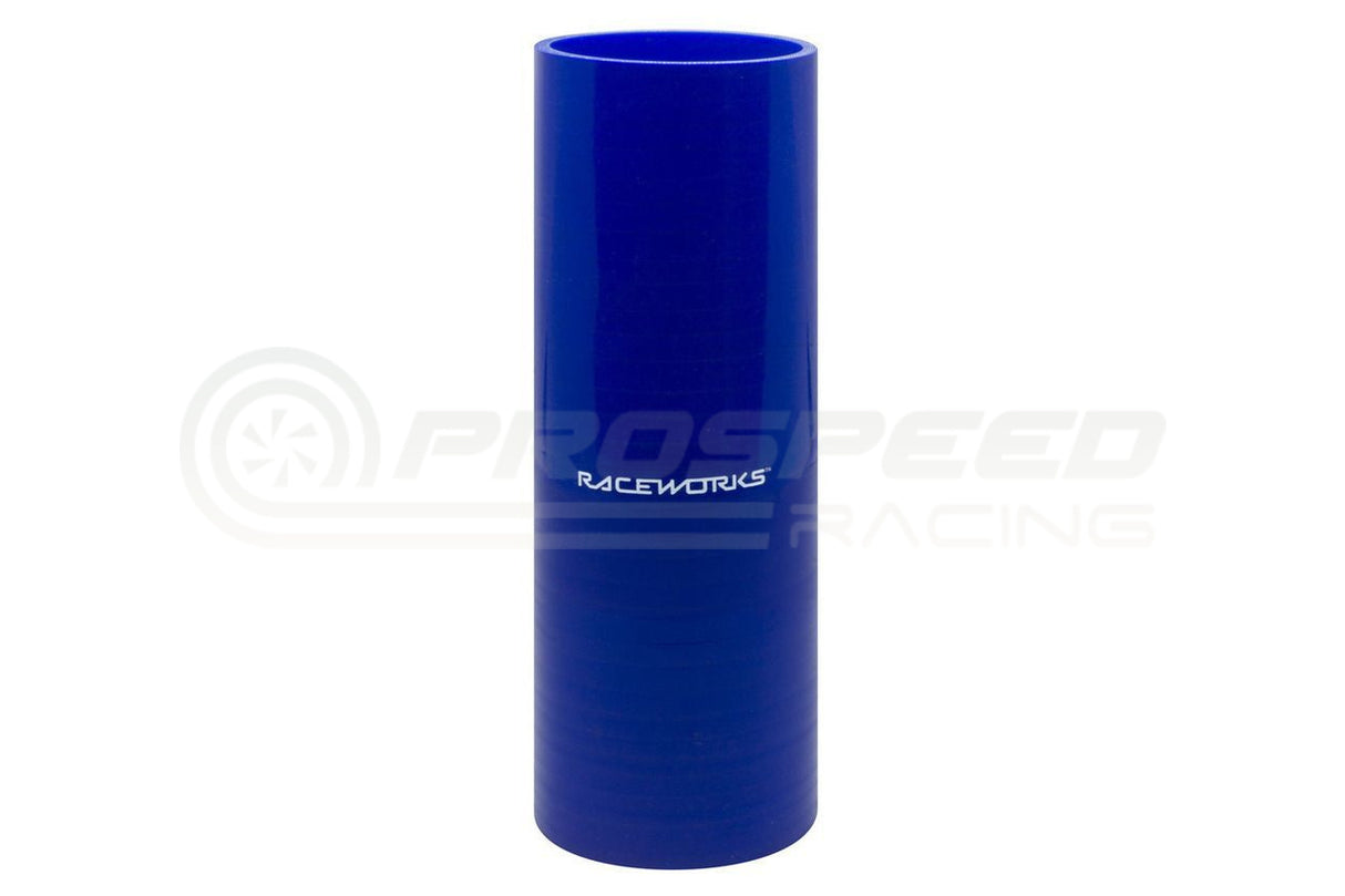Raceworks Straight Silicone Hose Coupler Blue