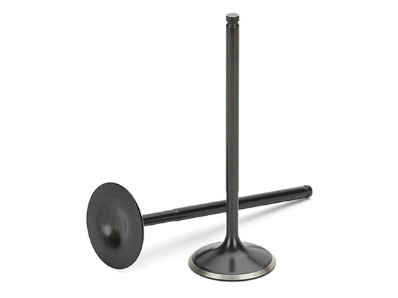 Supertech STD Size Black Nitrated Intake Valve Set of 8 - Subaru WRX/STI/FXT/LGT (EJ20/EJ25)