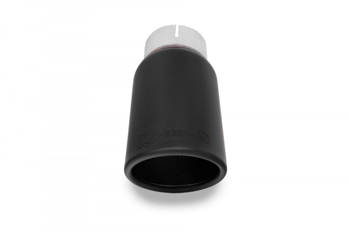 Non-resonated Cat Back Exhaust System w/Twin Tips
