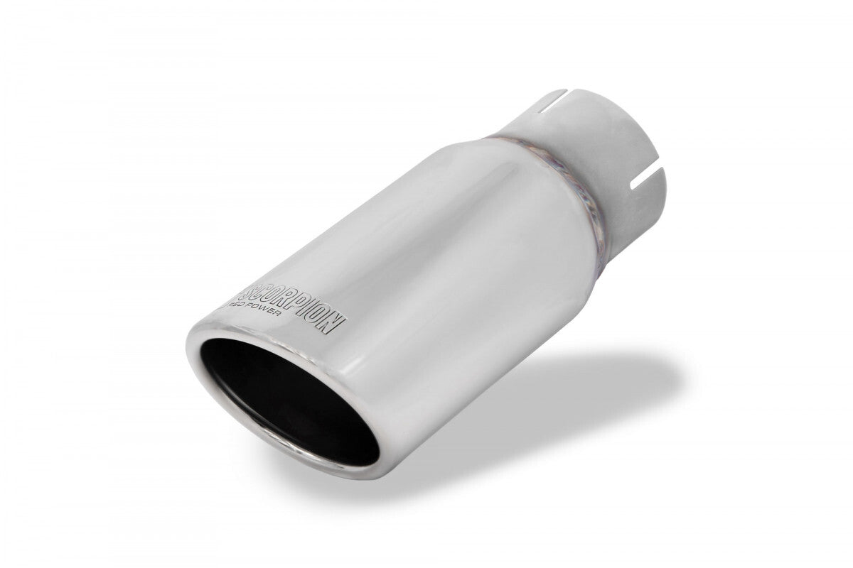 Non-resonated Cat Back Exhaust System w/Twin Tips