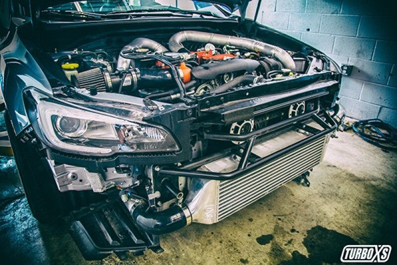Turbo XS Front Mount intercooler Kit Black