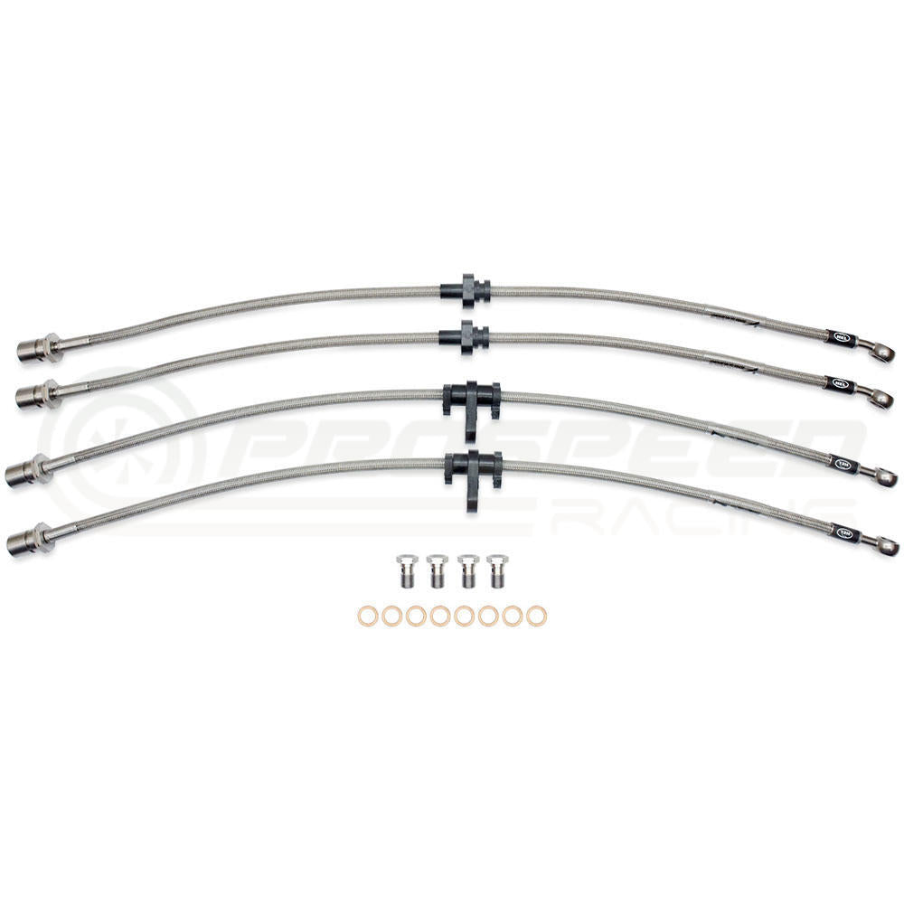 HEL Performance Stainless Steel Braided Brake Lines - Subaru Forester Inc XT 03-08 SUB-4-003 | PSR