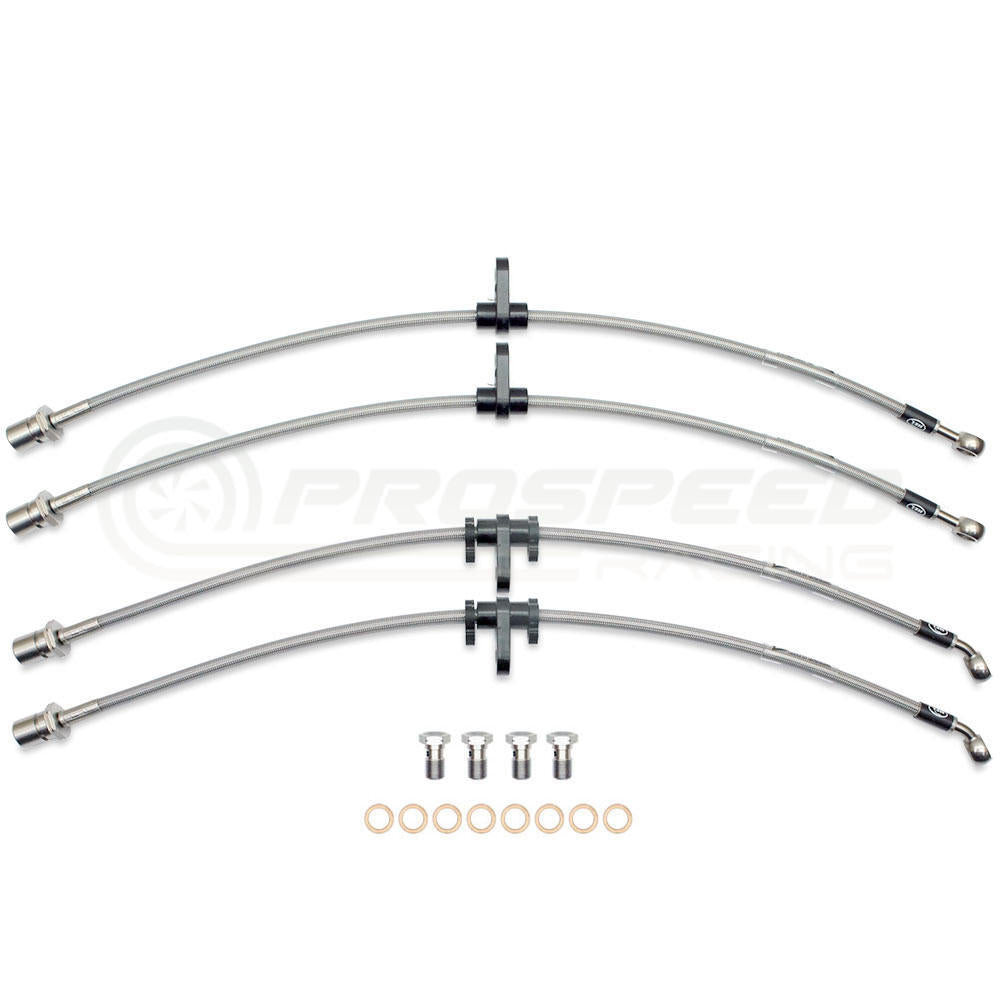 HEL Performance Stainless Braided Brake Lines - Subaru WRX/STI VA 18-21 SUB-4-051 | Pro Speed Racing
