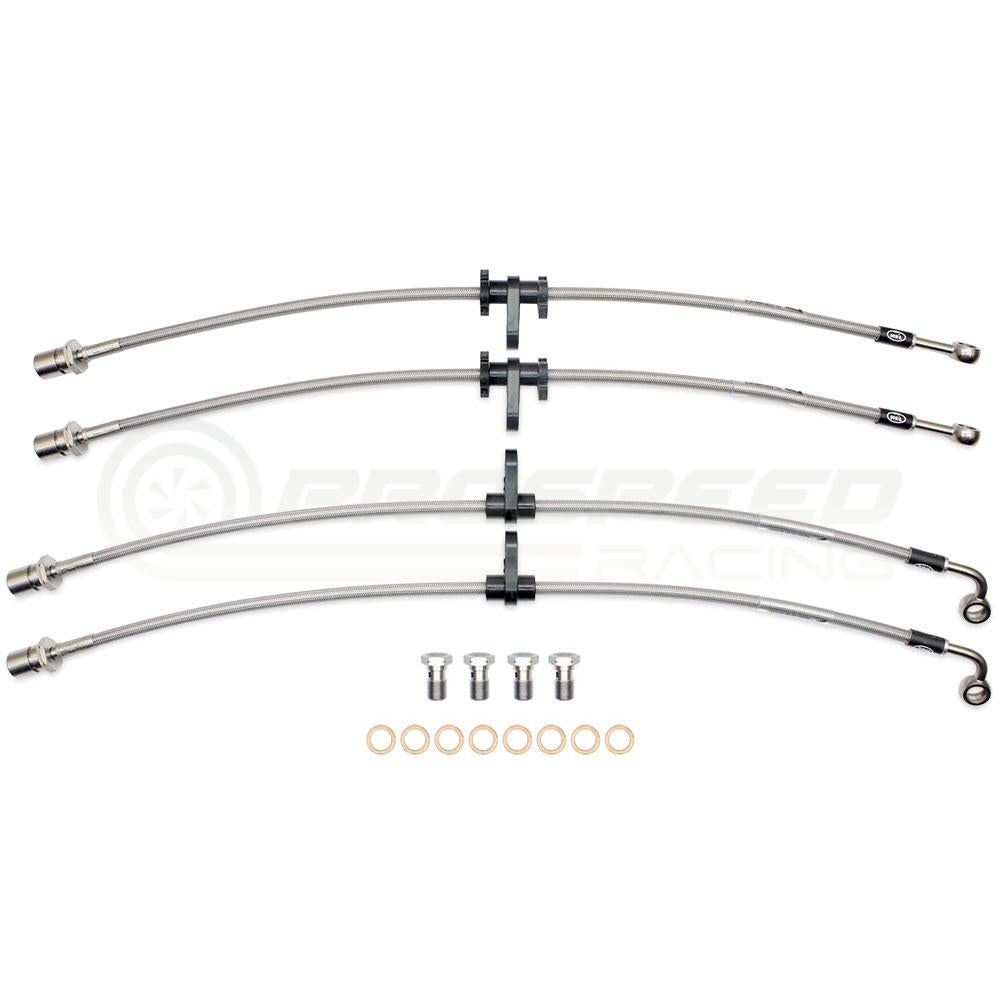 HEL Performance Stainless Braided Brake Lines - Subaru WRX VB 22+ 6MT SUB-4-058 | Pro Speed Racing
