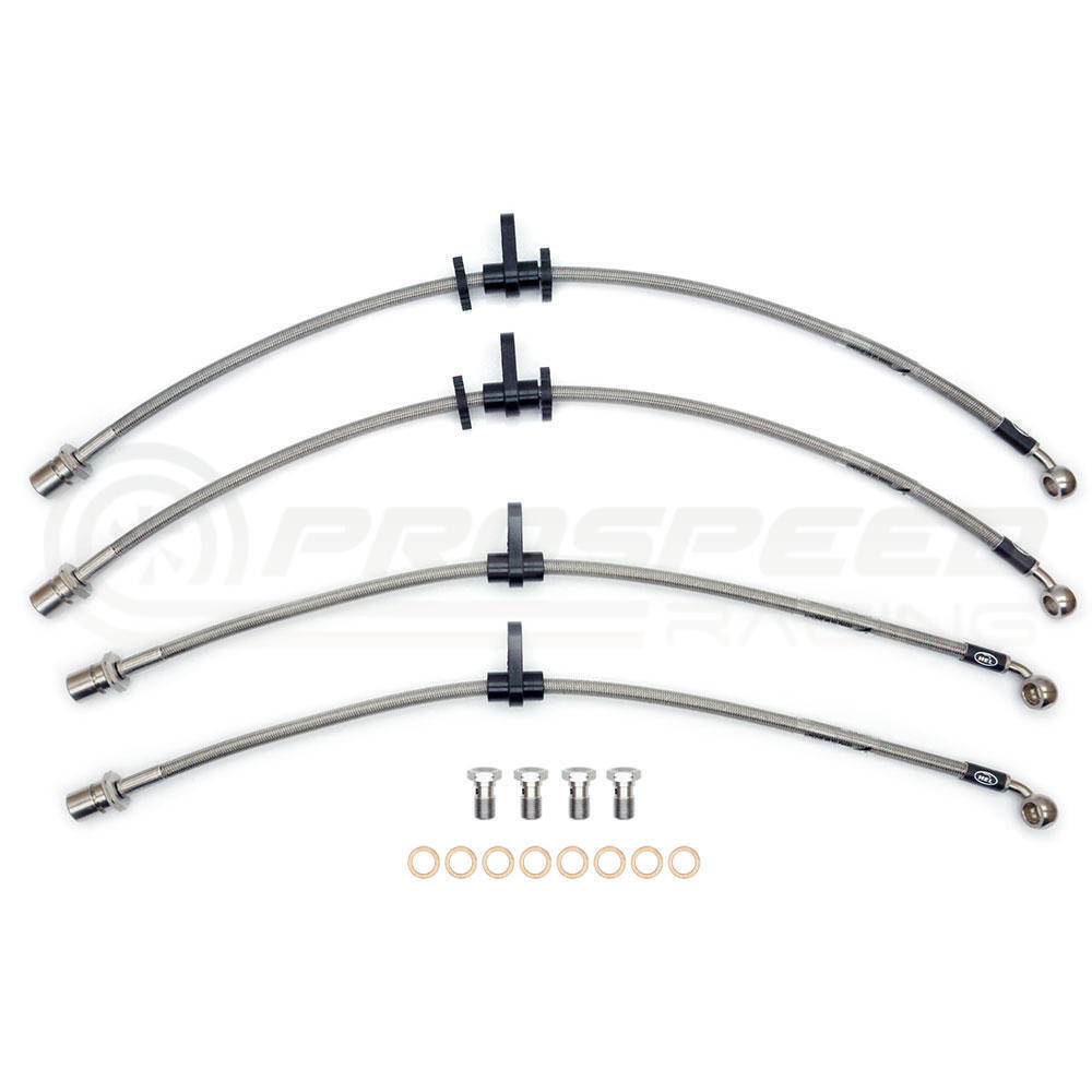HEL Performance Stainless Braided Brake Lines - Subaru WRX VA 15-21 (E-brake) SUB-4-AU7 | Pro Speed