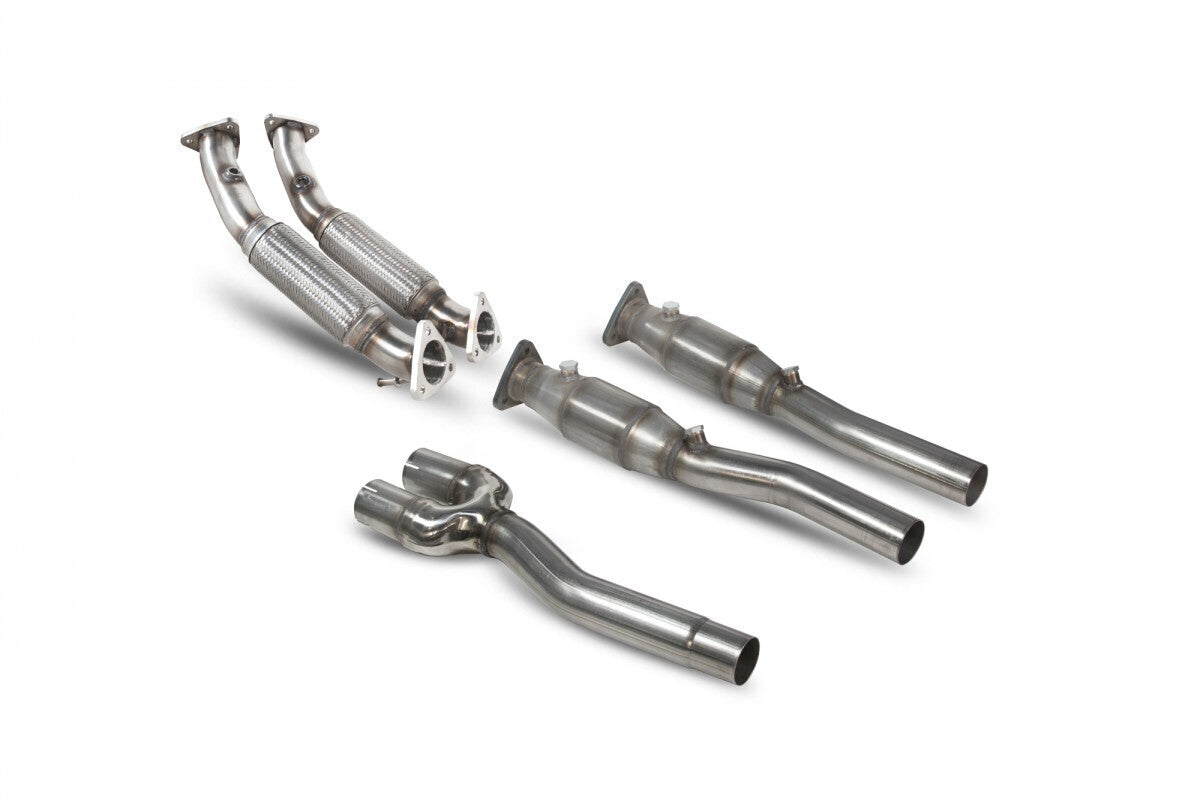 Scorpion Exhausts High Flow Catted Twin Front Pipe