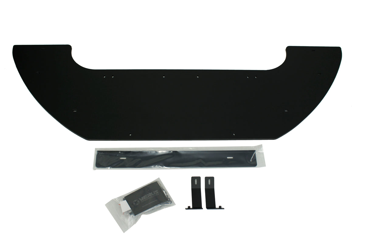 Verus Engineering Plastic Front Splitter incl. Support System