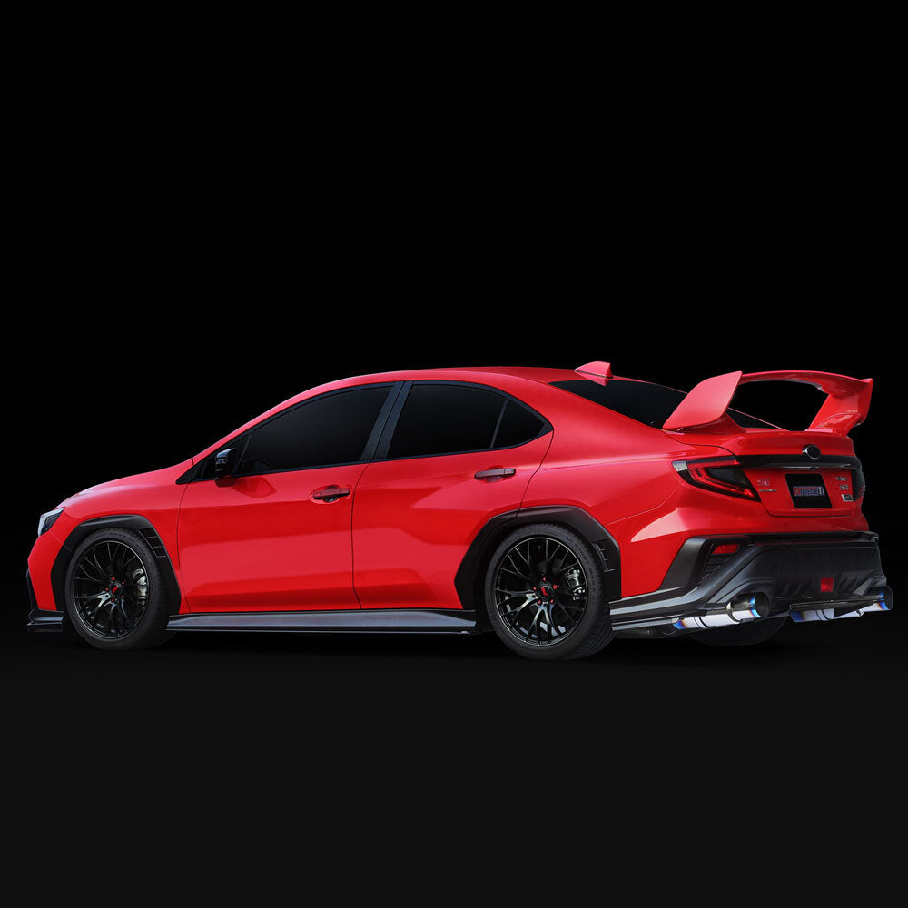 Tomei Expreme Ti Type D Titanium Cat Back Exhaust Dual Exit 2