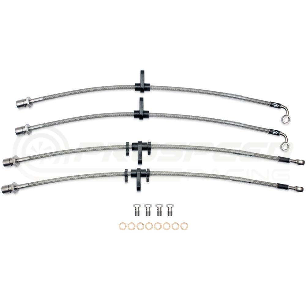 HEL Performance Stainless Braided Brake Lines - Subaru BRZ Toyota 86 GTS/GR86 Vented Rear TOY-4-116