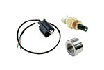 Torque Solution Fast Response SD IAT Sensor Kit Universal GM Style IAT Sensor w/ Pigtail and Aluminum Weld Bung