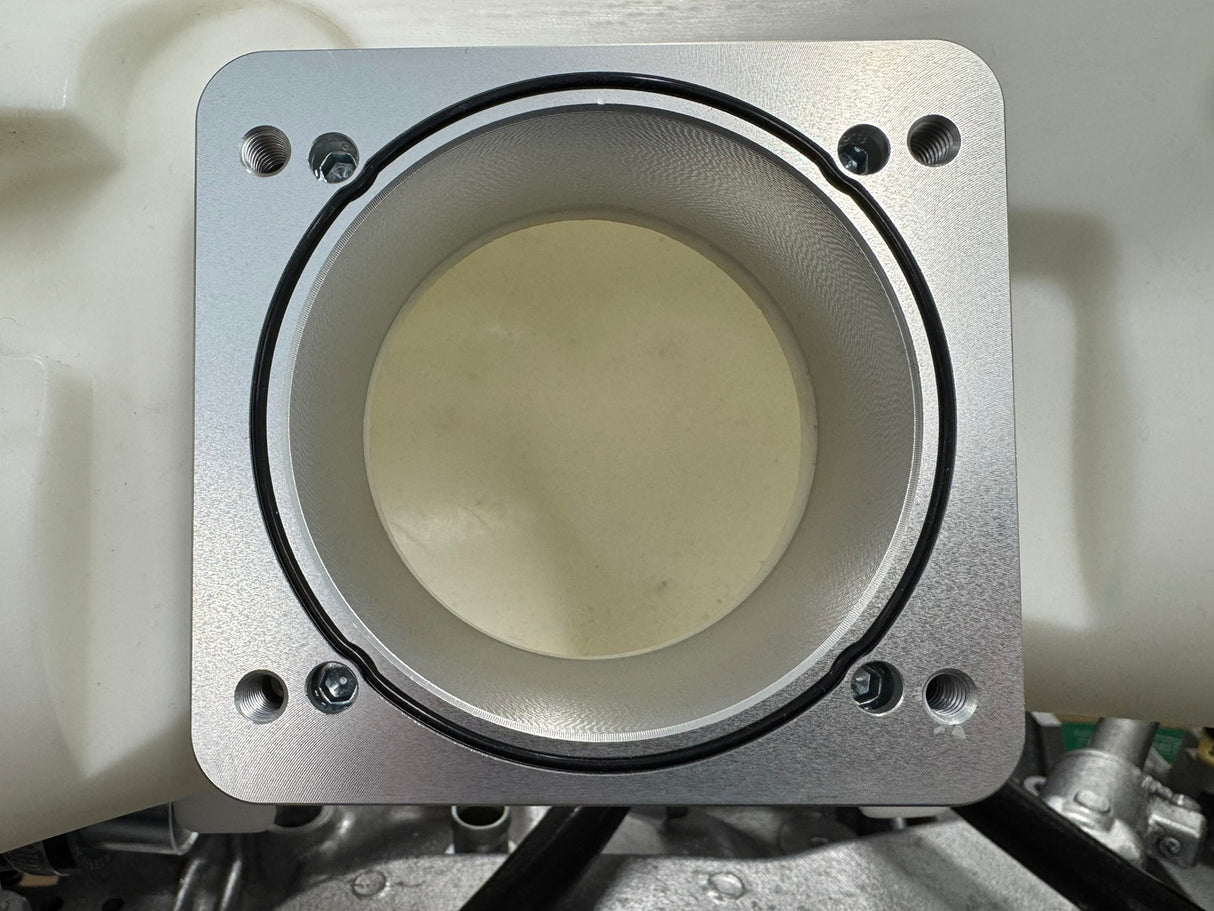 Torque Solution Big Bore 76mm Throttle Body Adaptor - Suit Process West Manifold