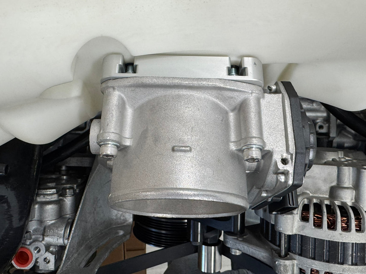 Torque Solution Big Bore 76mm Throttle Body Adaptor - Suit Process West Manifold
