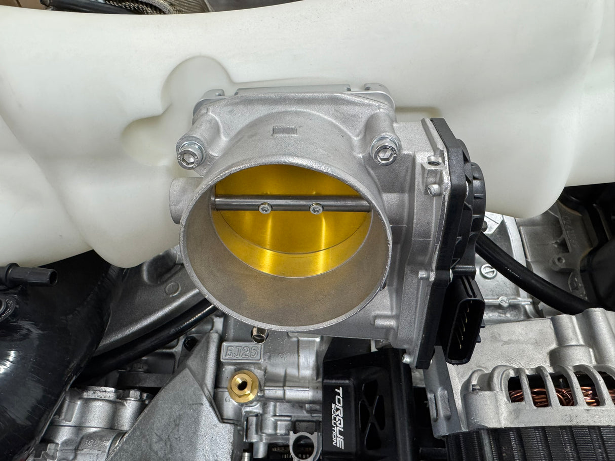 Torque Solution Big Bore 76mm Throttle Body Adaptor - Suit Process West Manifold