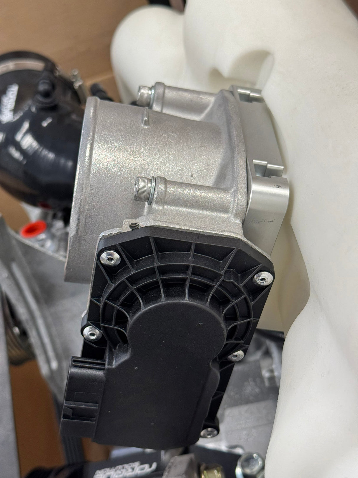 Torque Solution Big Bore 76mm Throttle Body Adaptor - Suit Process West Manifold