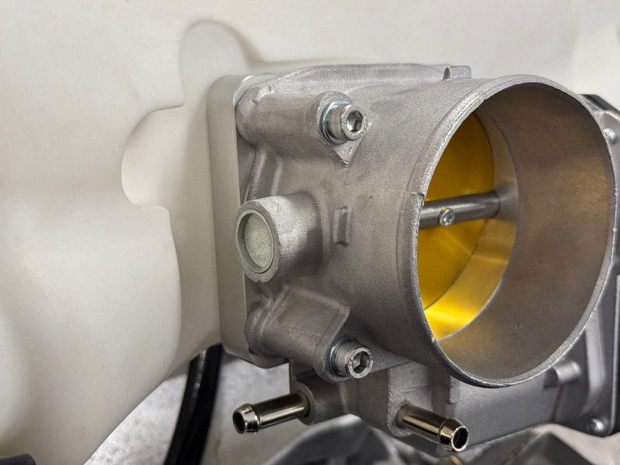 Torque Solution Big Bore 76mm Throttle Body Adaptor - Suit Process West Manifold