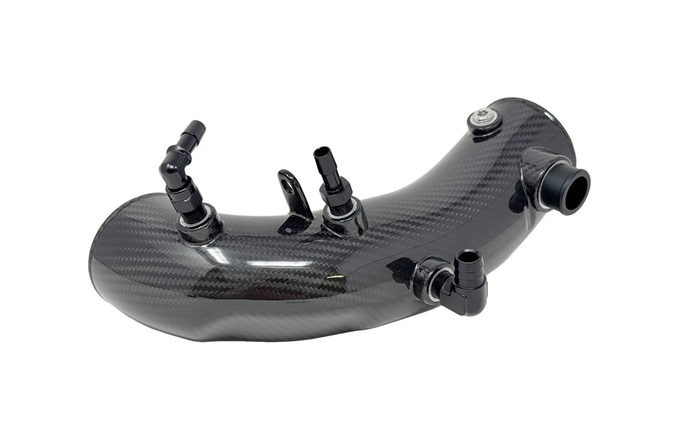 Torque Solution Carbon Fibre Hard Turbo Inlet - OEM (2.4")