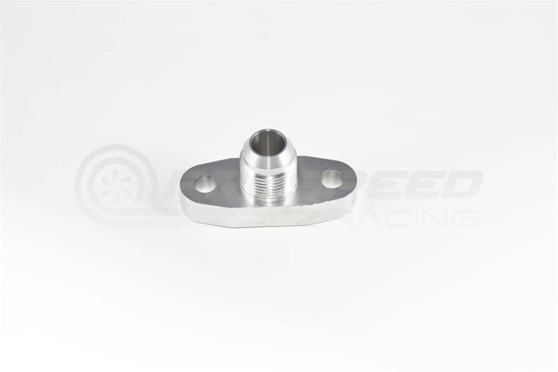 Torque Solution Extended Port Matched -10AN Oil Drain Flange for T3/T4 Turbos (TS-UNI-588)